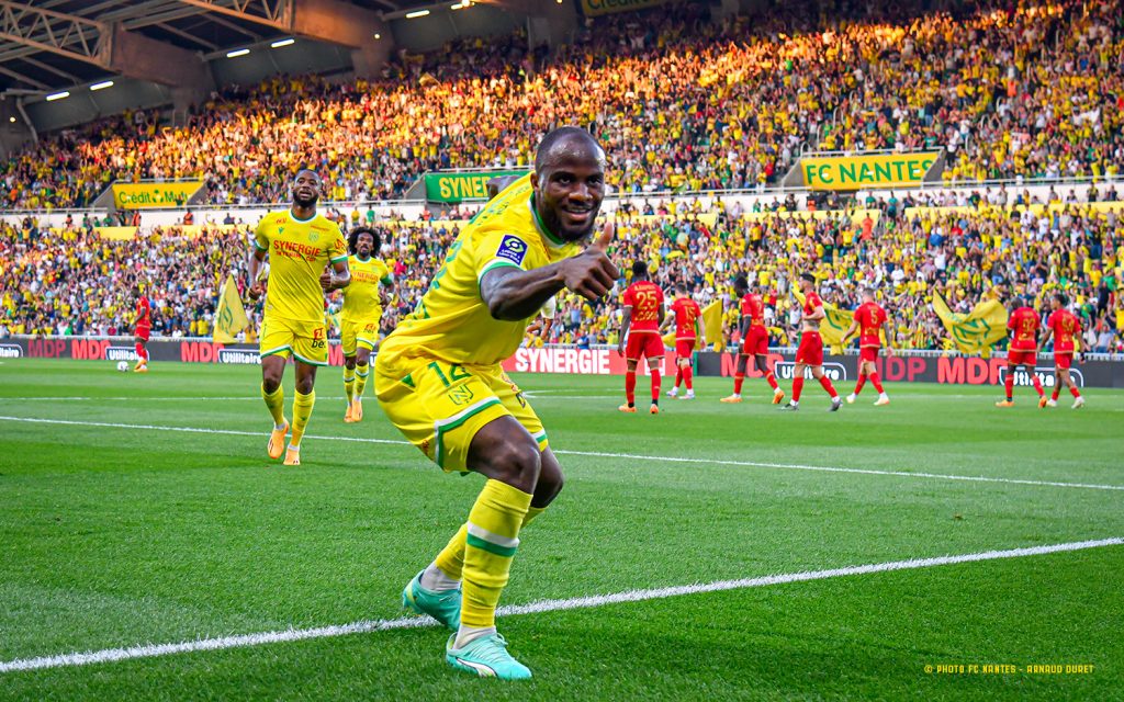 Ignatius Ganago match FC Nantes- Angers SCO