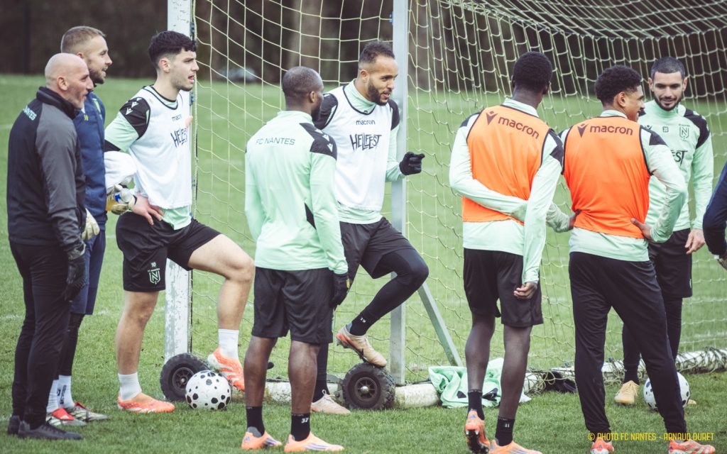 Entrainement avant-match FC Nantes-OGC Nice