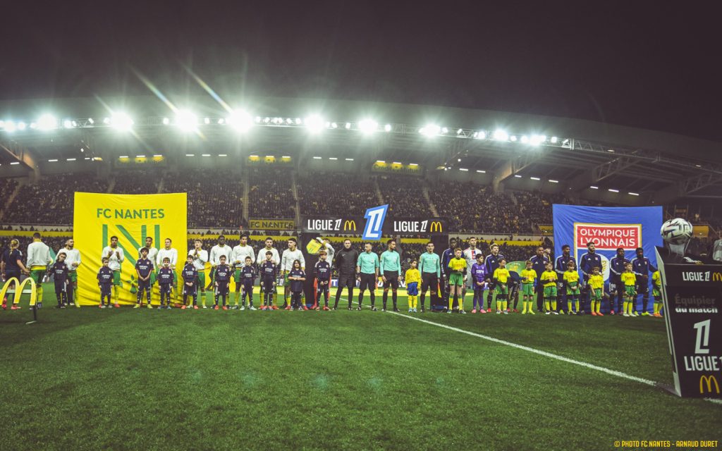 Match FC Nantes- Olympique Lyonnais 