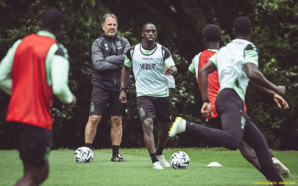 Entrainement avant match FC Nantes-OM