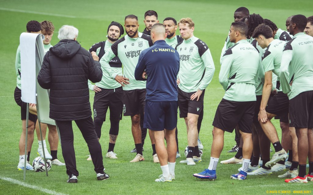 Entrainement avant match RC Lens- FC Nantes